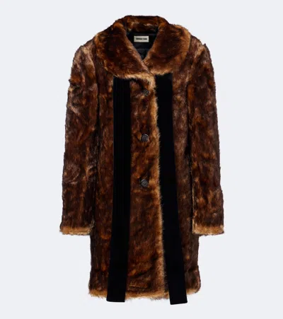 Shushu-tong Single-breasted Coat In Multi
