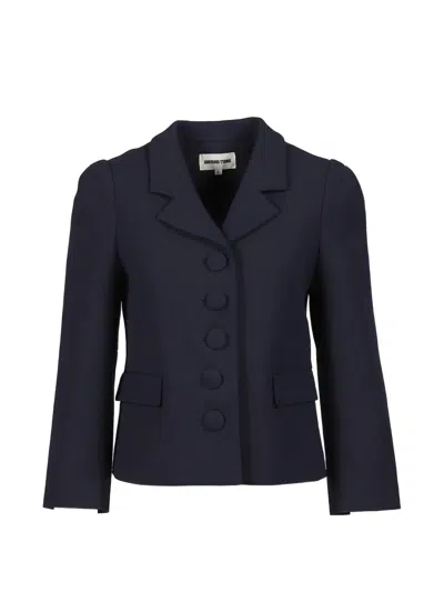 Shushu-tong Single-breasted Notched-lapel Jacket In Multi