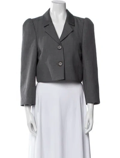 Pre-owned Shushu-tong Wool Blazer In Gray