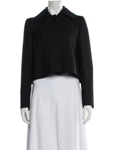 Pre-owned Shushu-tong Wool Jacket In Black