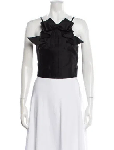 Pre-owned Shushu-tong Wool Square Neckline Top In Gray