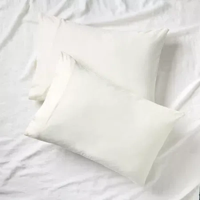 Shuteye Supply Cozy Classic Cotton Jersey Pillowcase Set In Sand