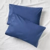 Shuteye Supply Frost Smart Temp Percale Pillowcase Set In Blue