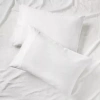 Shuteye Supply Sleep Shield Odor Guard Percale Pillowcase Set In White