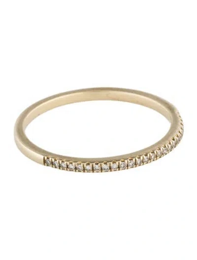 Pre-owned Shy Creation 14k Diamond Band In Multicolor