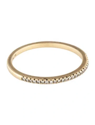 Pre-owned Shy Creation 14k Diamond Band In Multicolor