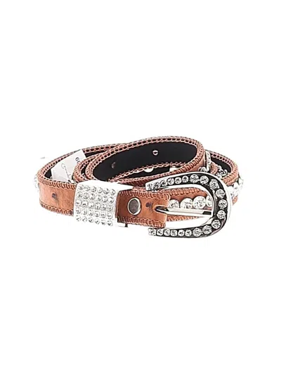 Pre-owned Shyanne Belt In Brown