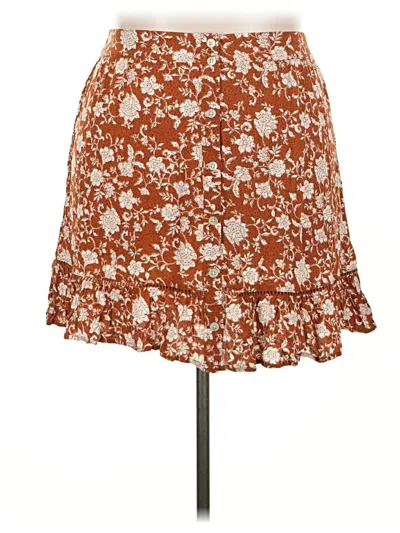 Pre-owned Shyanne Casual Skirt In Brown