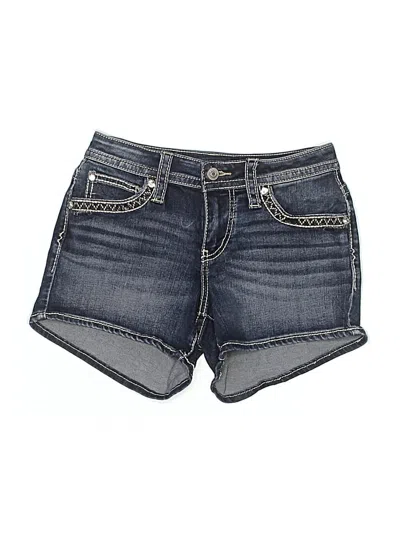 Pre-owned Shyanne Denim Shorts In Blue