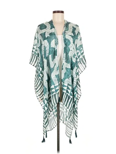 Pre-owned Shyanne Kimono In Blue