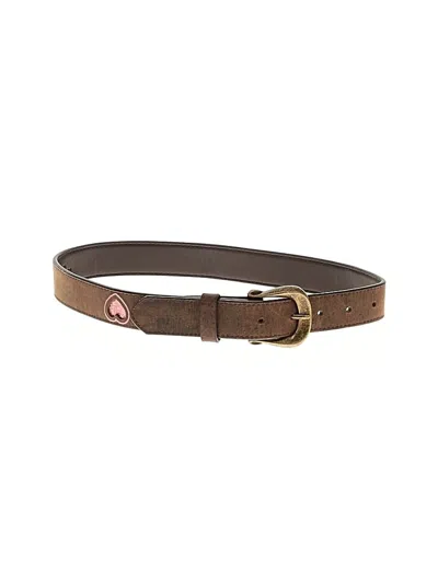 Pre-owned Shyanne Leather Belt In Brown