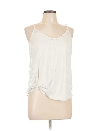 Pre-owned Shyanne Sleeveless Blouse In White