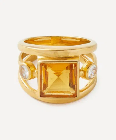 Shyla 22ct Gold-plated Marta Ring