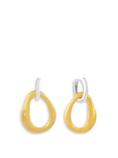 Shyla Meridien Earrings In Gold/silver