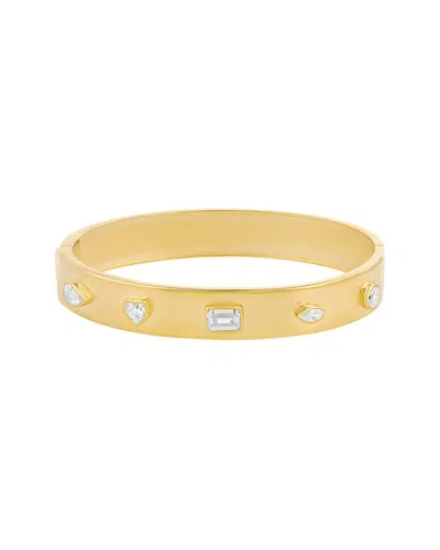 Shymi 14k Plated Cz Bracelet In Gold