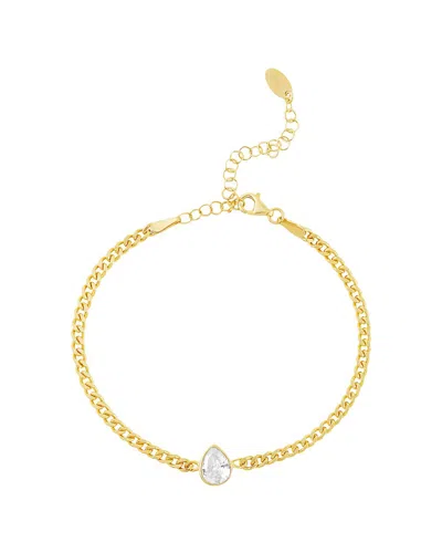 Shymi 14k Plated Cz Bracelet In Gold