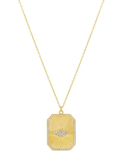 Shymi Evil Eye Pendant Necklace In Gold