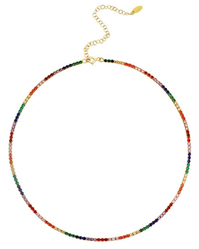 Shymi 14k Plated Necklace In Multi