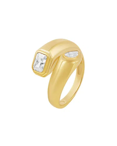 Shymi 14k Plated Ring In Brown