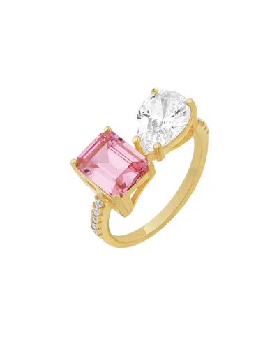 Shymi 14k Plated Ring In Gray