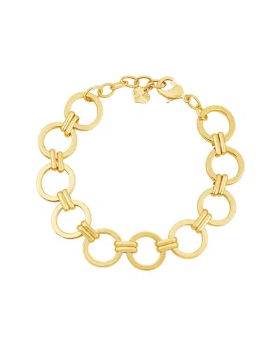 Shymi 18k Plated Cz Bracelet In Gold