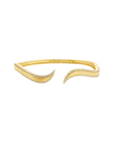Shymi 18k Plated Cz Bracelet In Gold