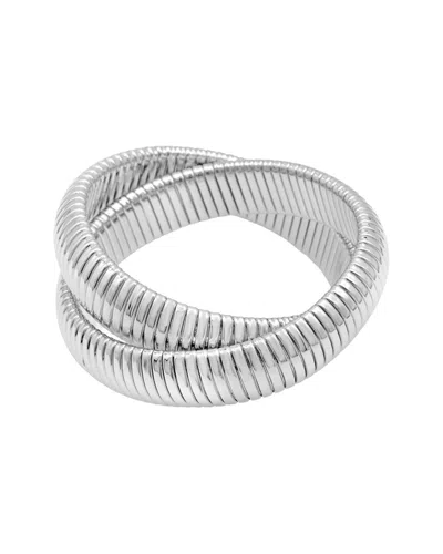 Shymi 18k Plated Cz Bracelet In Metallic