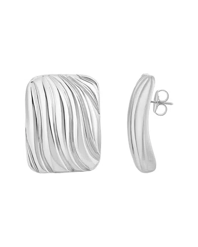 Shymi 18k Plated Earring In Silver