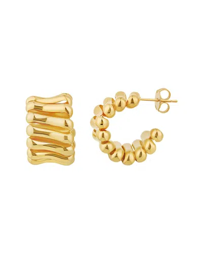 Shymi 18k Plated Earring In Gold