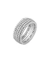Shymi 18k Plated Ring In Gray