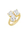 Shymi 18k Plated Ring In Pattern
