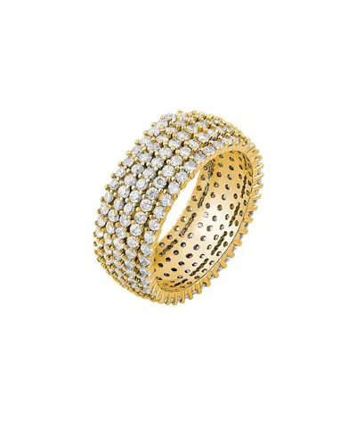 Shymi 18k Plated Ring In Purple