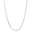 Shymi Celine Tennis Choker Necklace In Rose/white