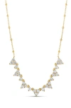 Shymi Cubic Zirconia Cluster Necklace