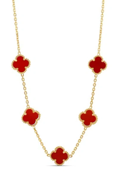 Shymi Clover Frontal Necklace