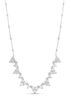 Shymi Cubic Zirconia Cluster Necklace