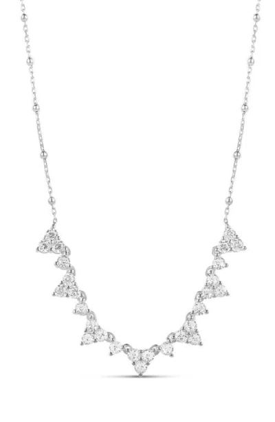 Shymi Cubic Zirconia Cluster Necklace