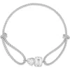 Shymi Cubic Zirconia Corded Slider Bracelet