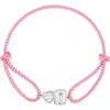 Shymi Cubic Zirconia Corded Slider Bracelet