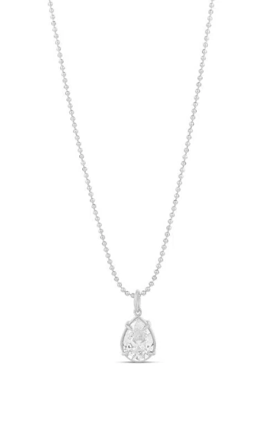 Shymi Cubic Zirconia Pendant Necklace In Metallic