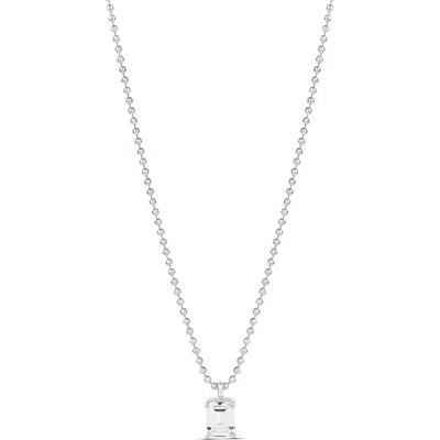 Shymi Cubic Zirconia Pendant Necklace In Metallic