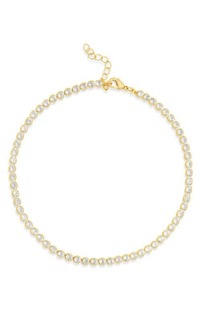 SHYMI SHYMI CUBIC ZIRCONIA TENNIS ANKLET