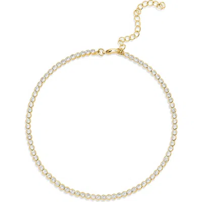 SHYMI SHYMI CUBIC ZIRCONIA TENNIS ANKLET
