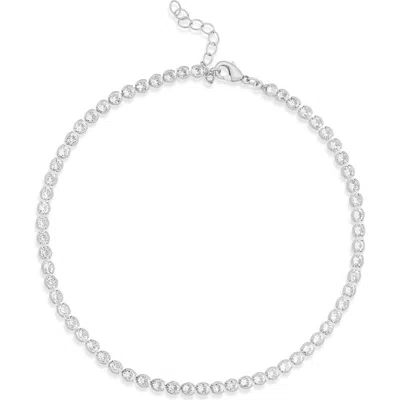 SHYMI SHYMI CUBIC ZIRCONIA TENNIS ANKLET