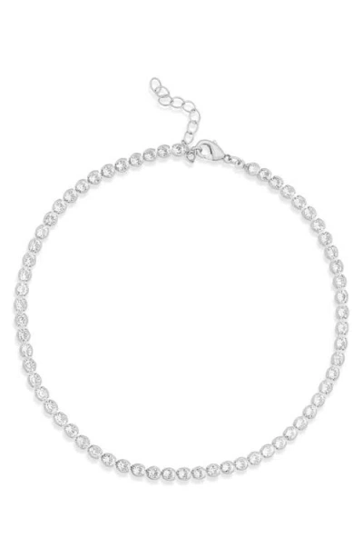 SHYMI SHYMI CUBIC ZIRCONIA TENNIS ANKLET