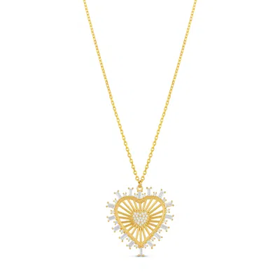 Shymi 14k Plated Necklace In Gold