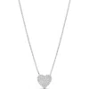 Shymi Mini Pavé Heart Pendant Necklace