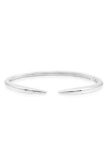 Shymi Open Claw Cuff Bracelet In Metallic