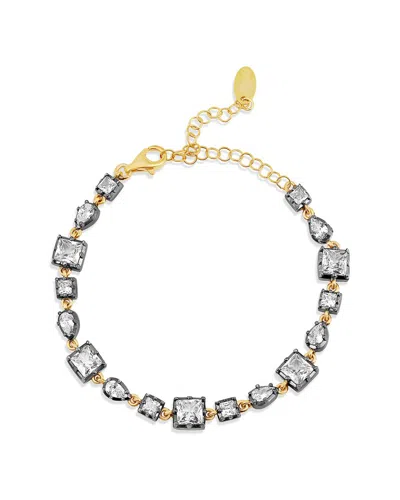 Shymi Silver & 14k Plated Bracelet In Multi
