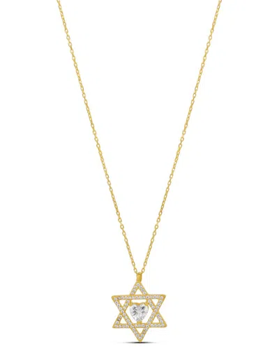 Shymi Silver & 14k Plated Necklace In Gold